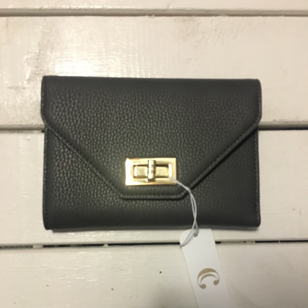 NWT Charming Charlie vegan leather wallet
